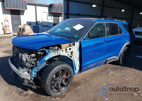 2020 Ford Explorer St from USA, damaged, VIN 1FM5K8GC5LGB80677